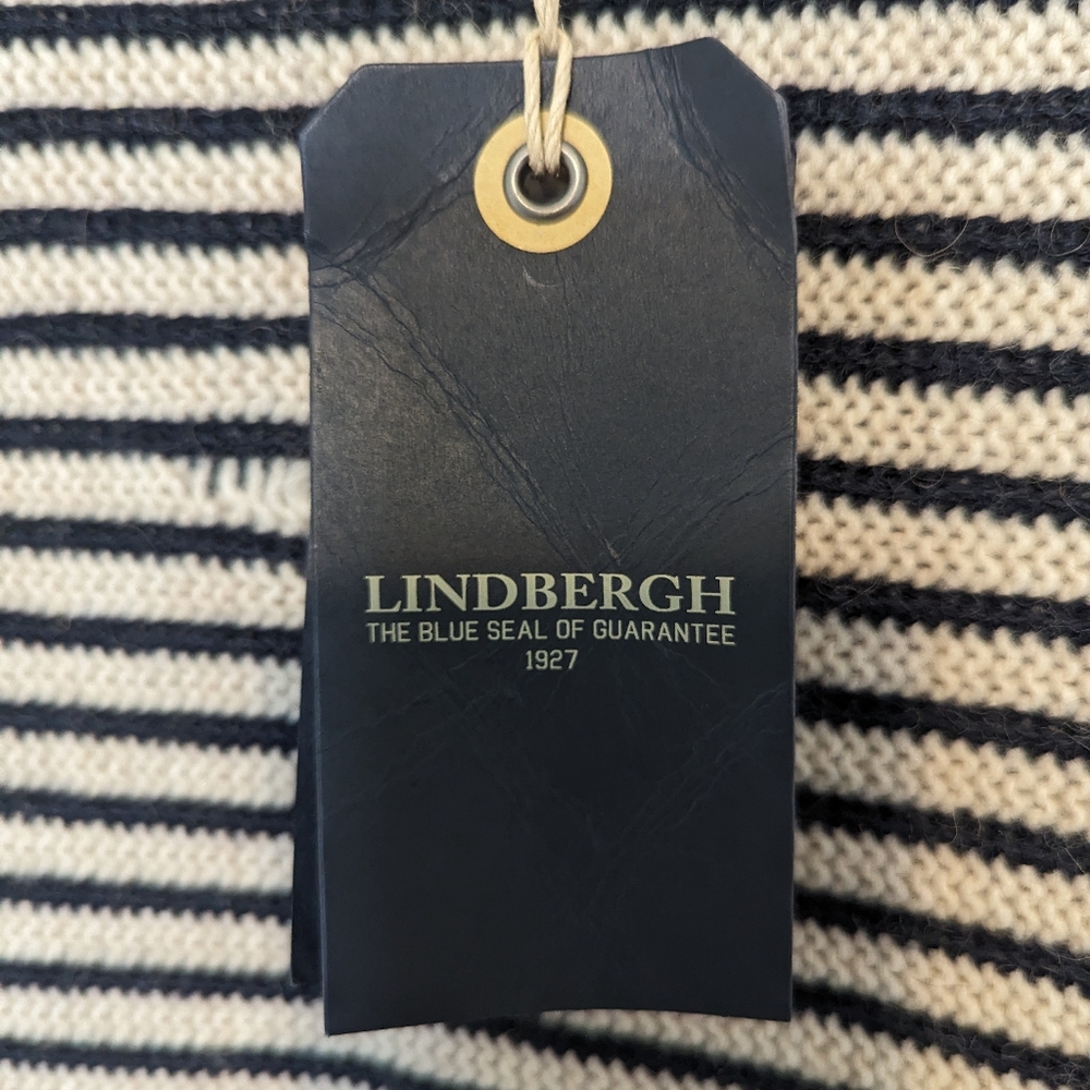 Lindbergh Striped distressed sweater NWT - Picture 5 of 7